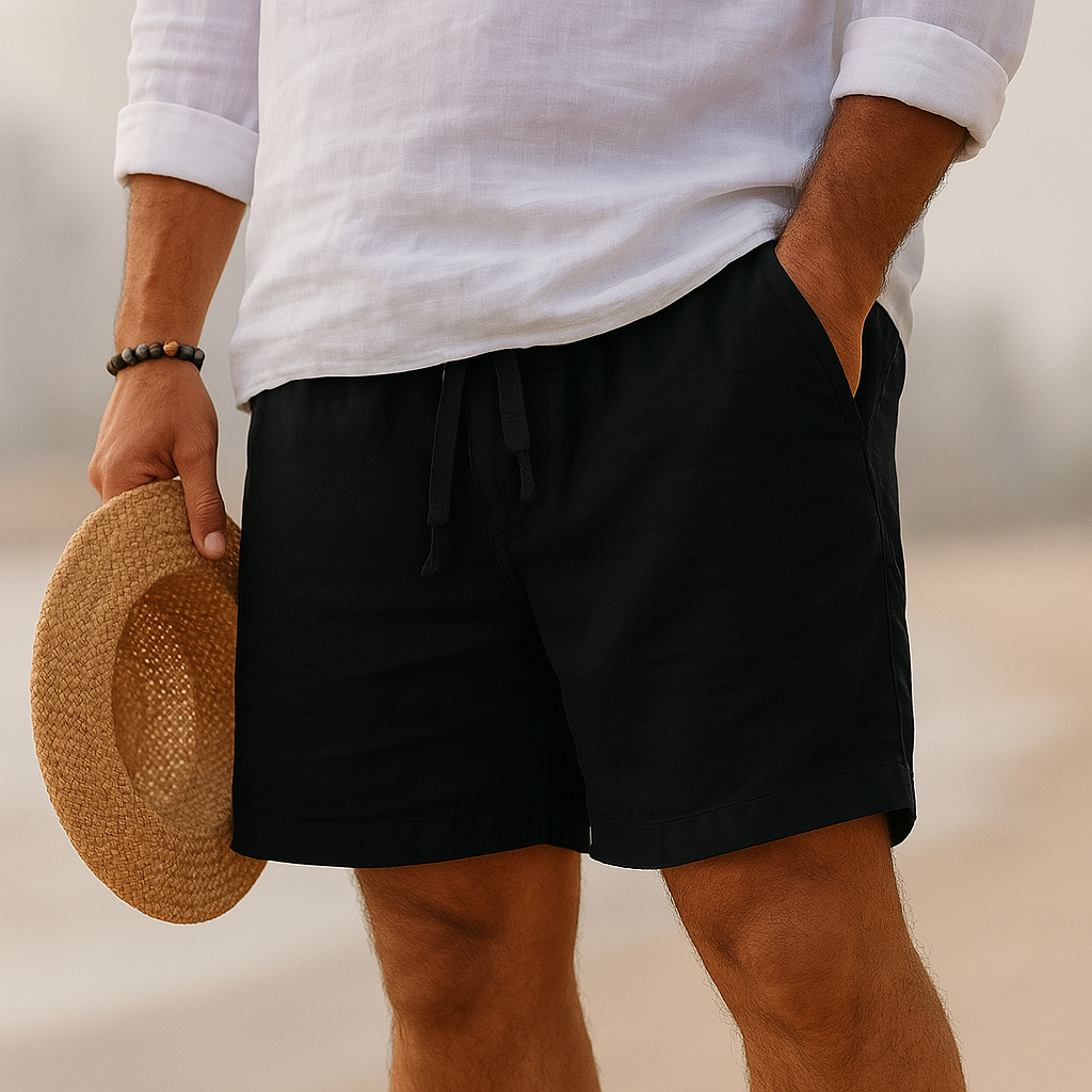 Oliver & Blake Amalfi Men's Linen Shorts