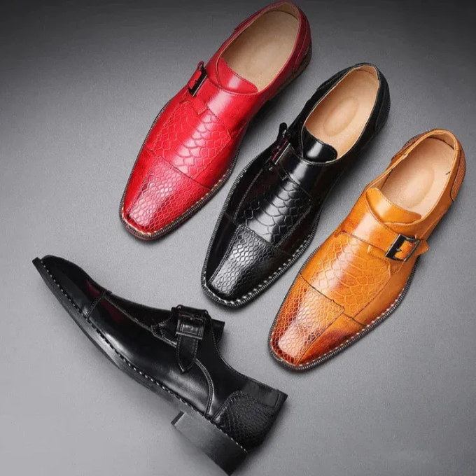 Men's Monk Strap Dress Shoes