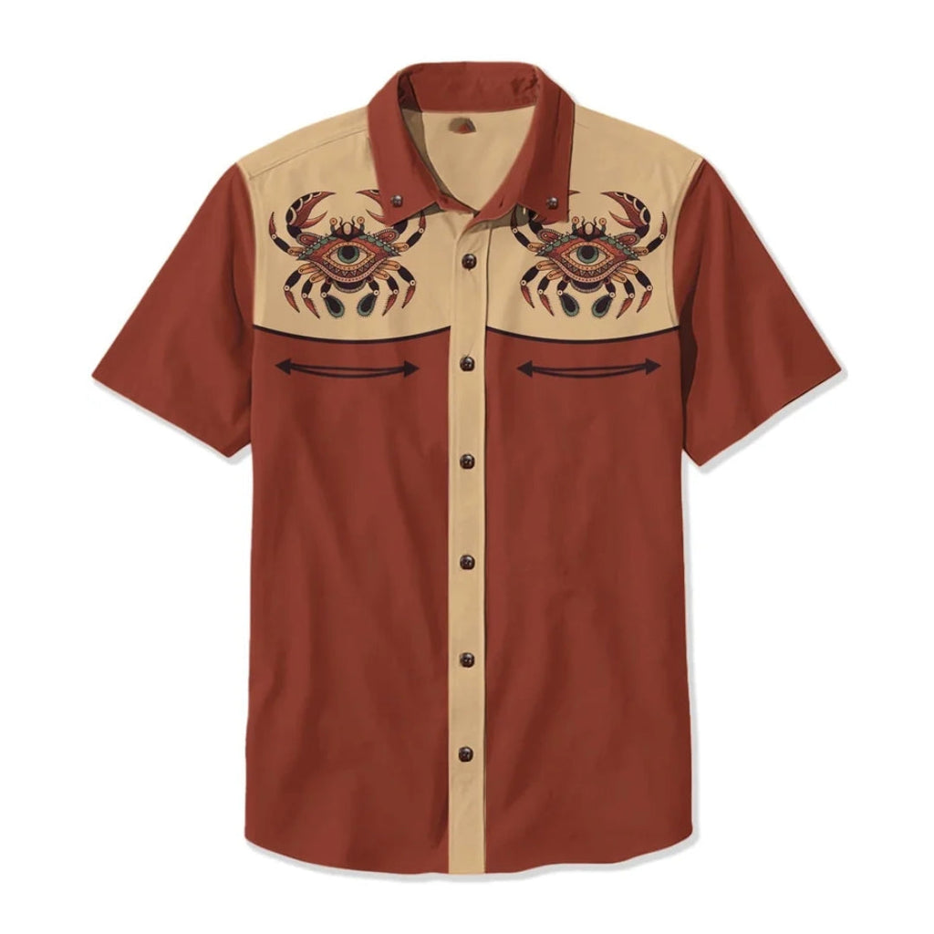 Saint Aurell Nashville Western Men's Shirt