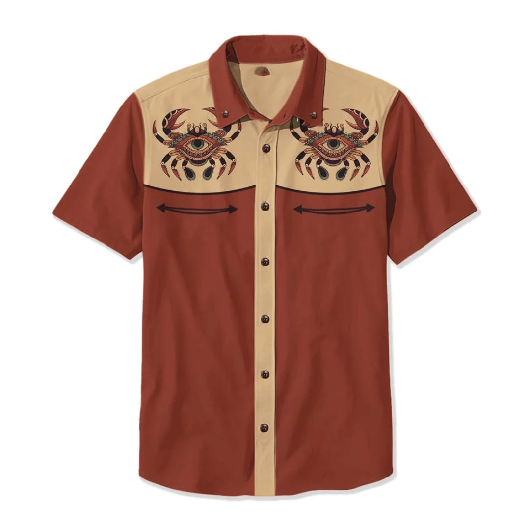 Saint Aurell Nashville Western Men's Shirt