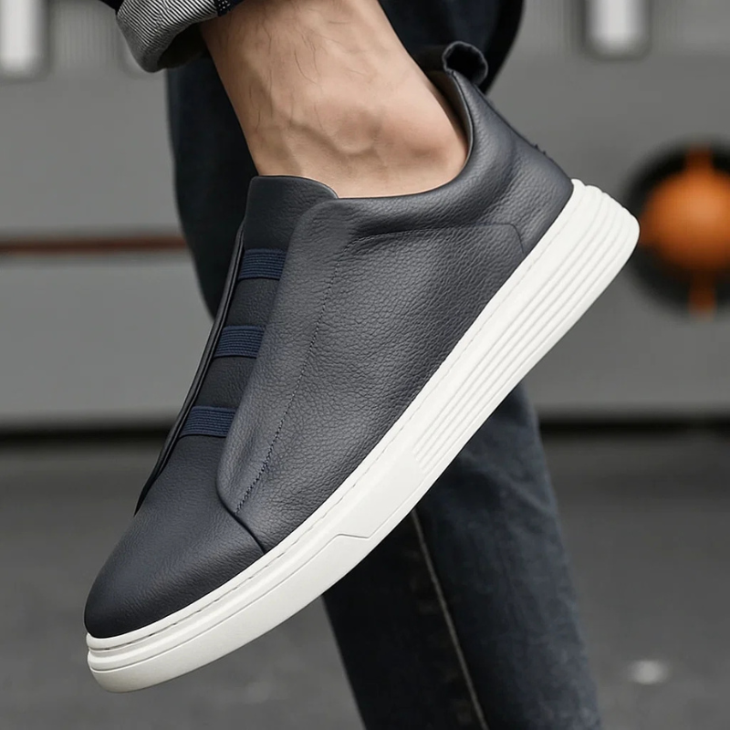 Oliver & Blake Maverick Genuine Leather Men's Sneakers