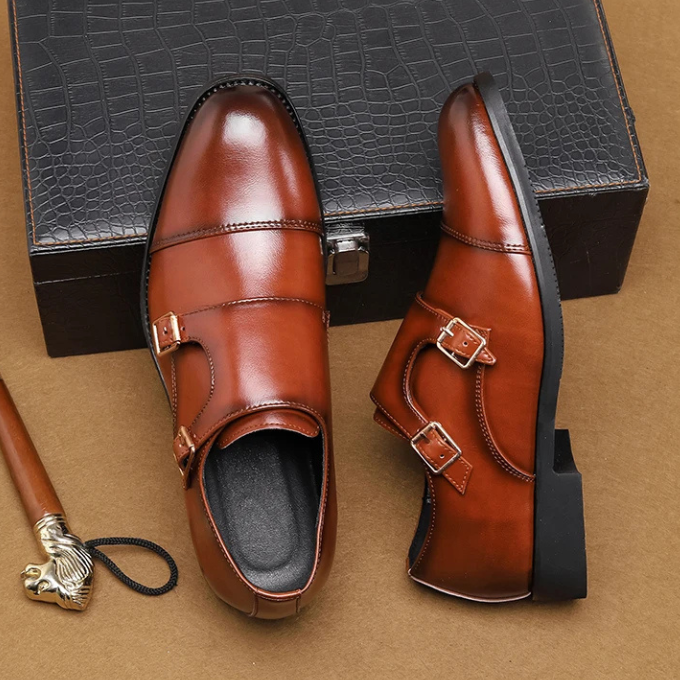 Men's Monk Strap Dress Shoes