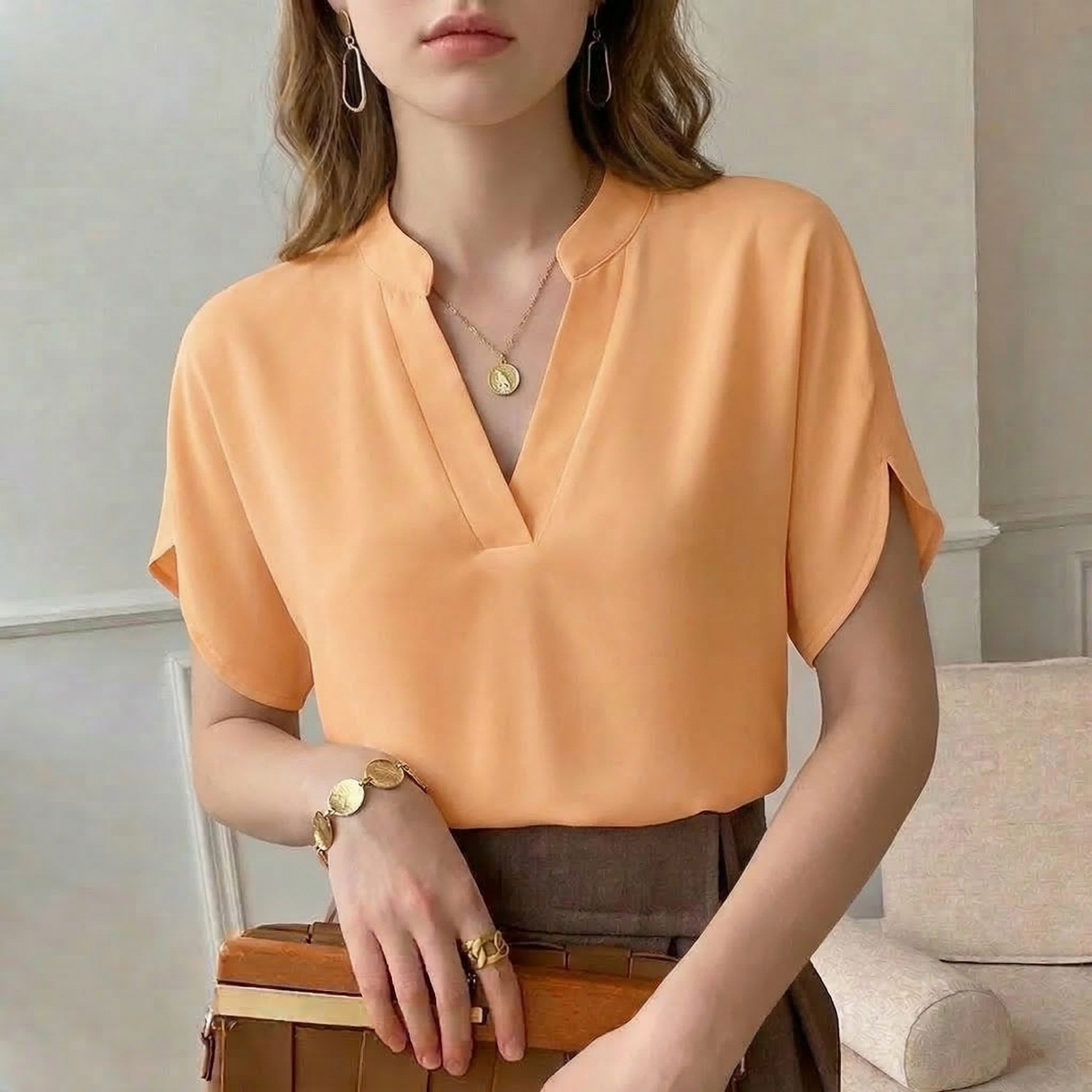Oliver & Blake Becca Silk Women's Blouse