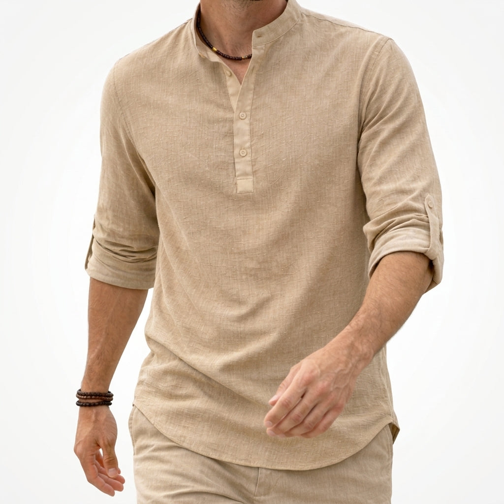 Oliver & Blake Oliver Linen Men's Shirt