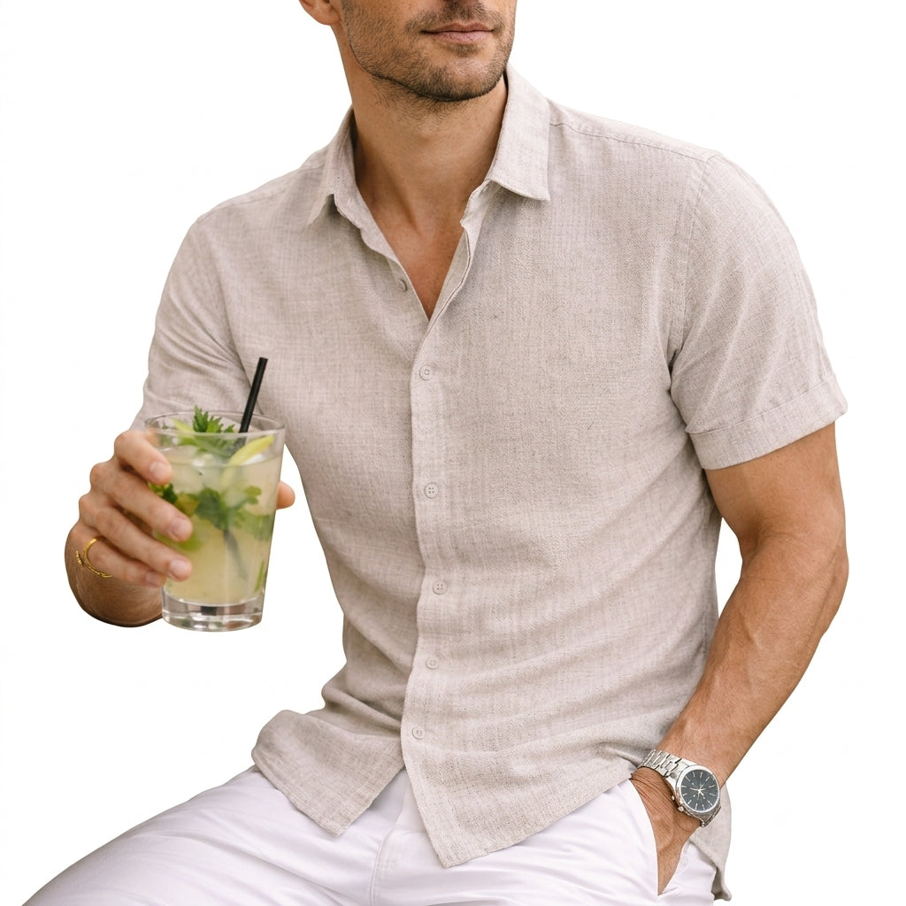 Oliver & Blake Oliver Cotton Men's Shirt