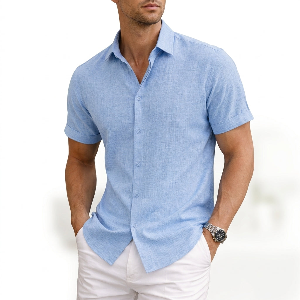 Oliver & Blake Oliver Cotton Men's Shirt