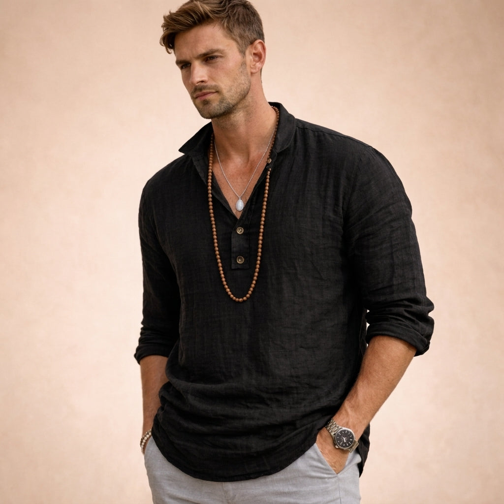 Astolfo Linen Men's Shirt
