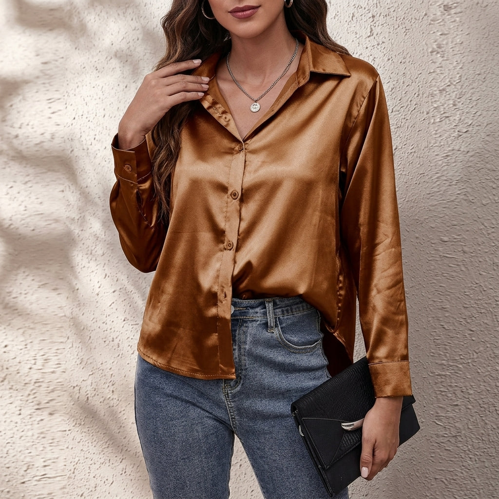 Oliver & Blake Elvina Silk Women's Shirt