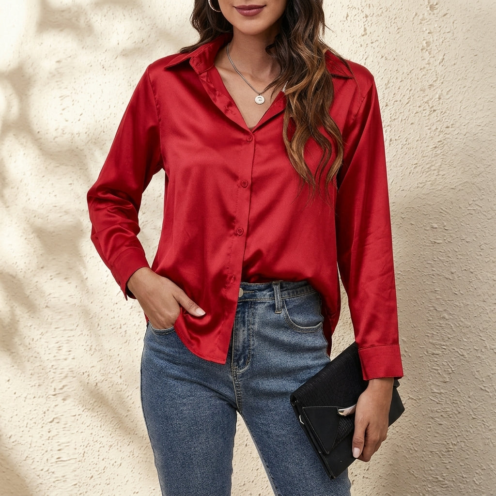 Oliver & Blake Elvina Silk Women's Shirt