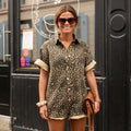 Oliver & Blake Liora Leopard Women's Playsuit