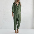 Elvinae Linen Women's Jumpsuit