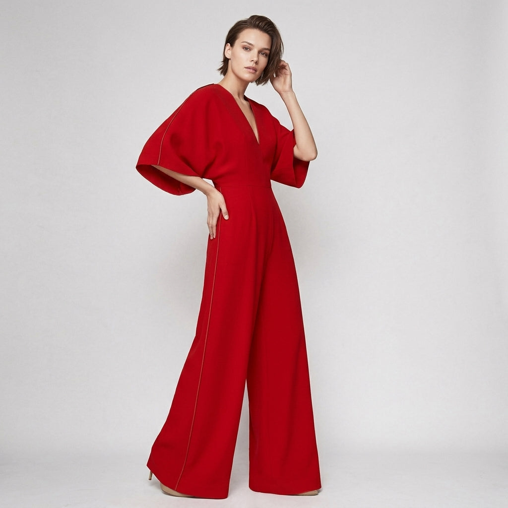 Oliver & Blake Elviona Viscose Women's Jumpsuit