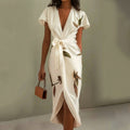 Inaya Silk Women's Wrap Dress