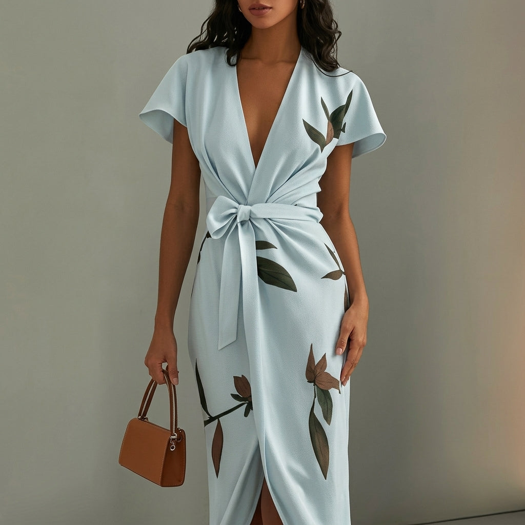 Inaya Silk Women's Wrap Dress