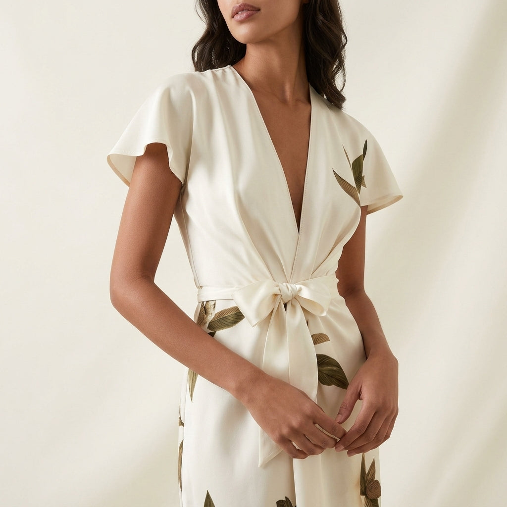 Inaya Silk Women's Wrap Dress