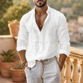 Riviera Cotton Linen Men's Shirt