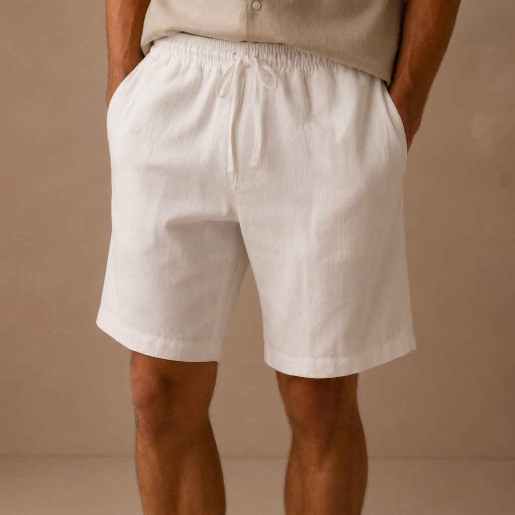 Men's Cotton Linen Shorts