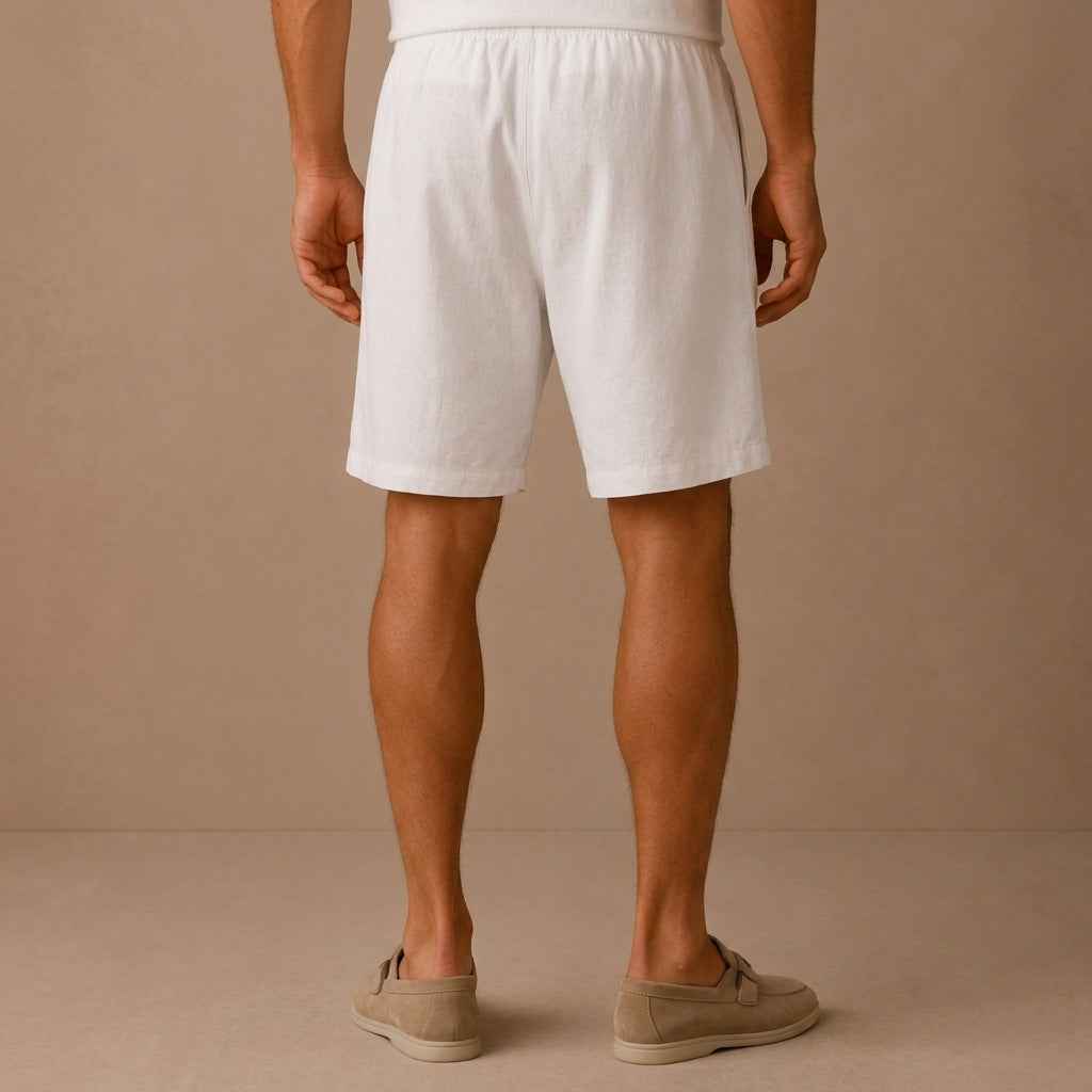 Men's Cotton Linen Shorts