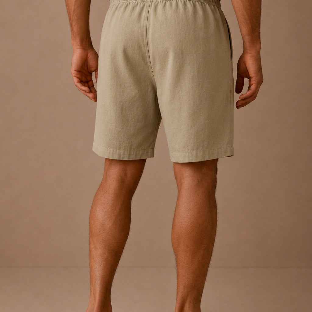 Men's Cotton Linen Shorts