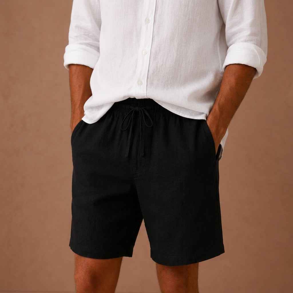 Men's Cotton Linen Shorts