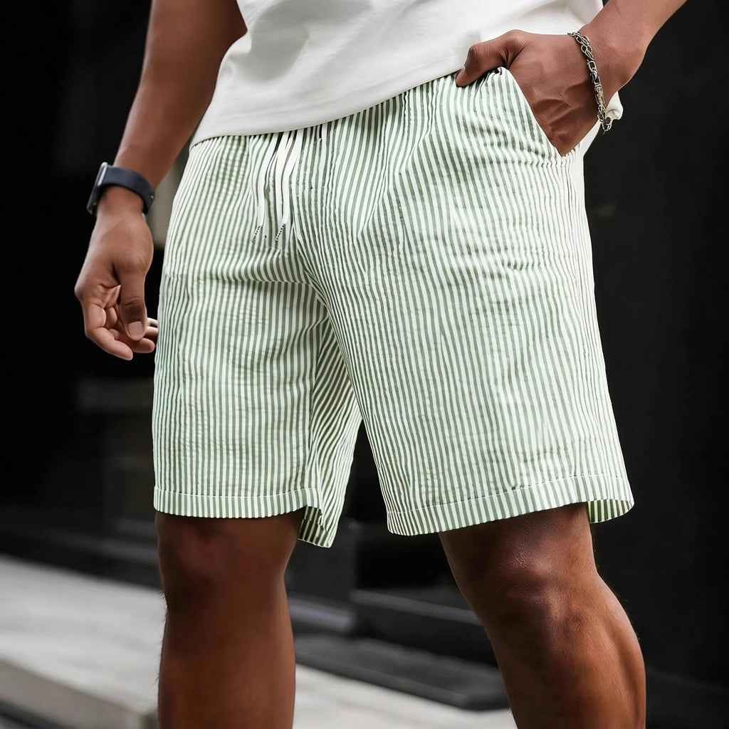 Men's Striped Shorts