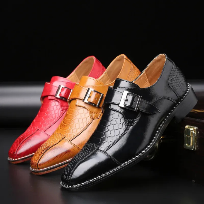 Men's Monk Strap Dress Shoes