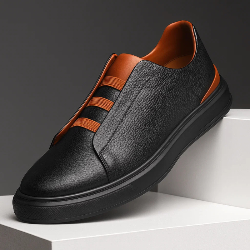 Oliver & Blake Chelsea Genuine Leather Men's Sneakers