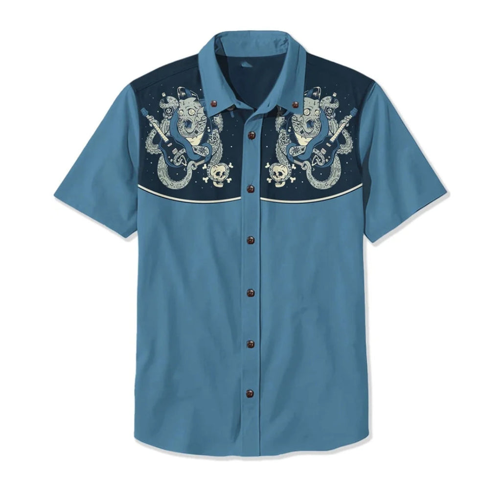 Saint Aurell Nashville Western Men's Shirt
