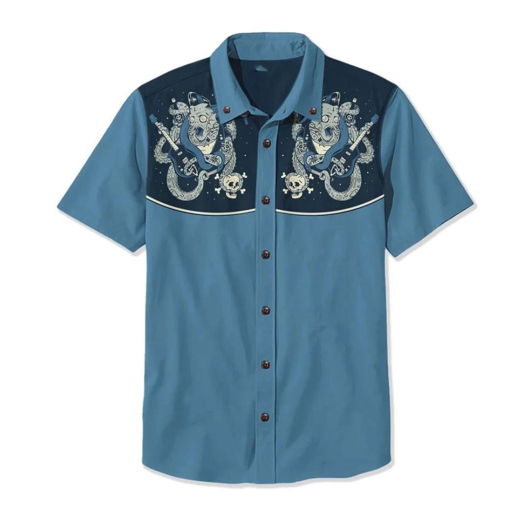 Saint Aurell Nashville Western Men's Shirt