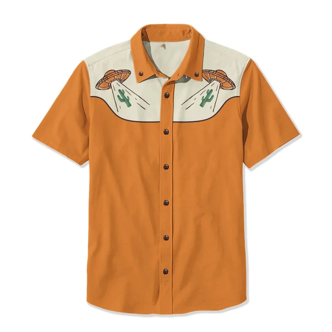 Saint Aurell Amarillo Western Men's Shirt