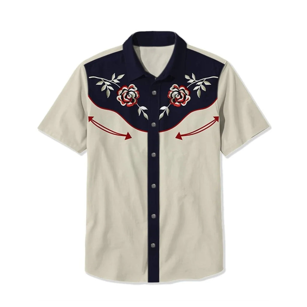 Saint Aurell Nashville Western Men's Shirt