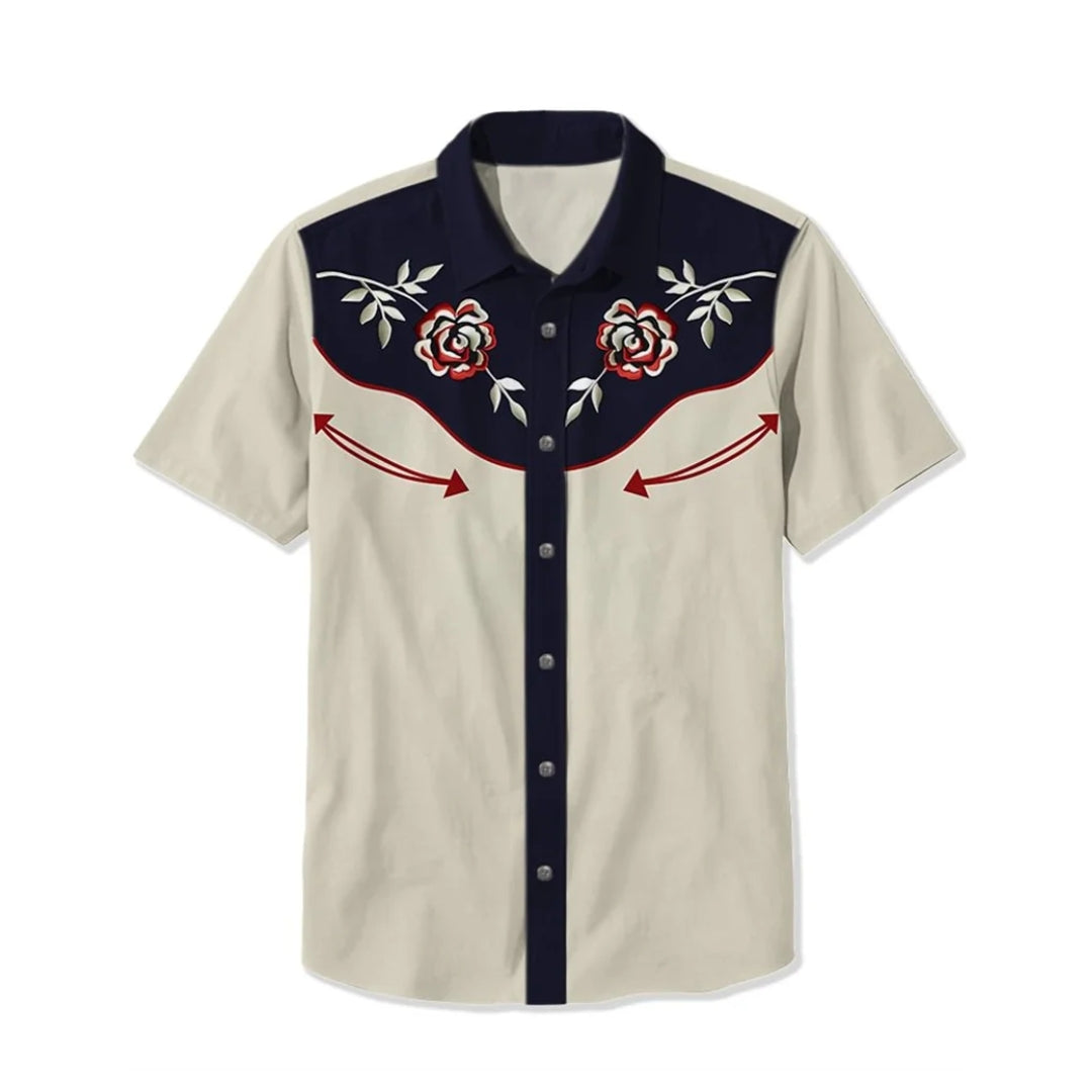 Saint Aurell Nashville Western Men's Shirt