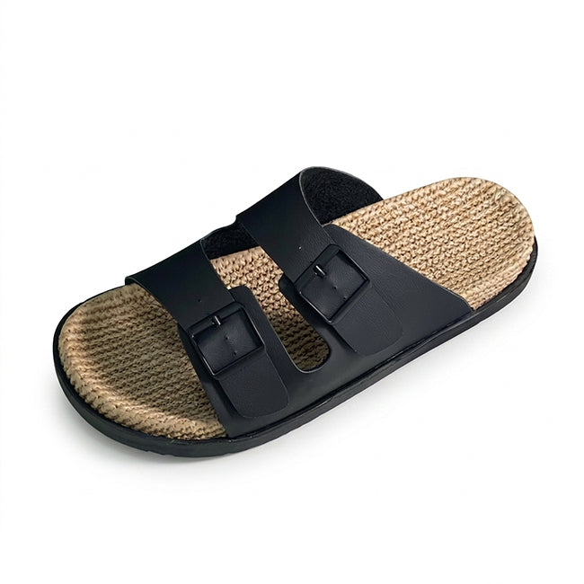 Double Buckle Casual Men's Sandals