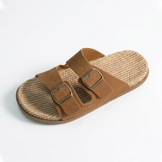 Double Buckle Casual Men's Sandals