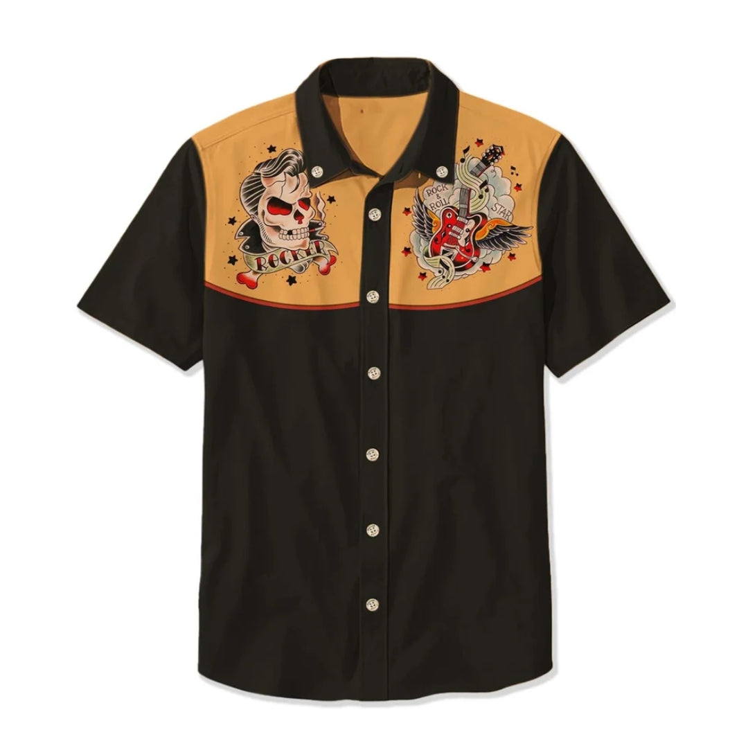 Saint Aurell Nashville Western Men's Shirt