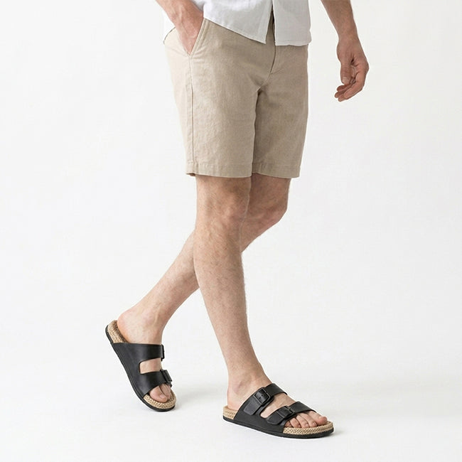 Double Buckle Casual Men's Sandals