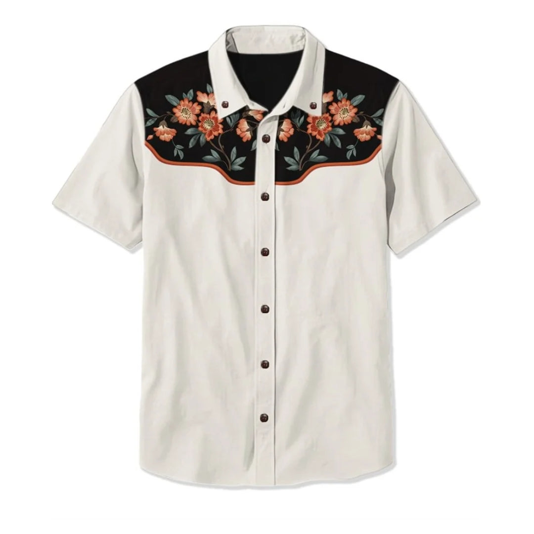 Saint Aurell Amarillo Western Men's Shirt