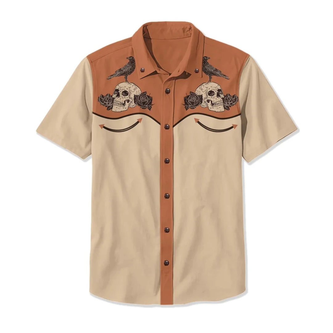 Saint Aurell Nashville Western Men's Shirt