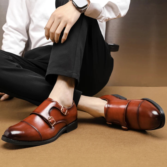Men's Monk Strap Dress Shoes