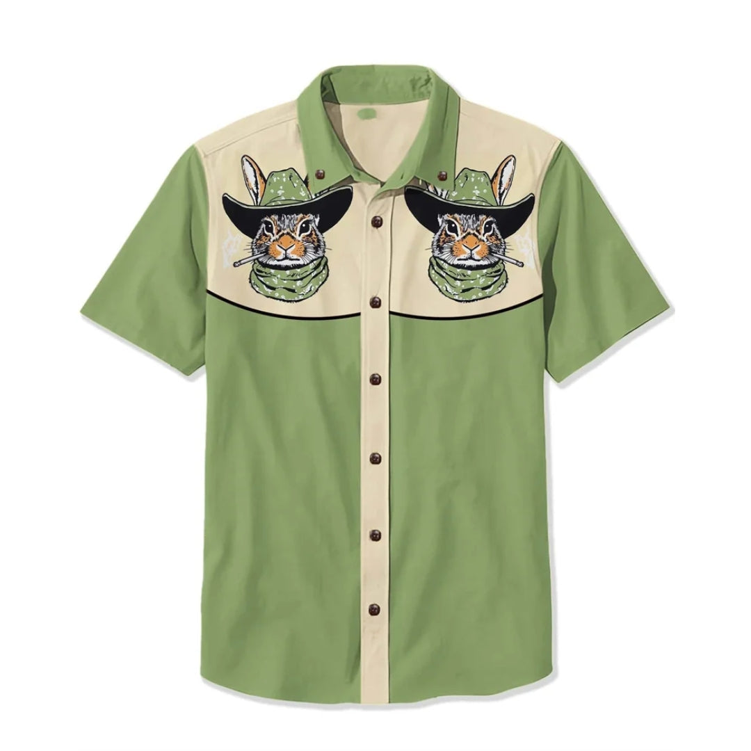Saint Aurell Nashville Western Men's Shirt