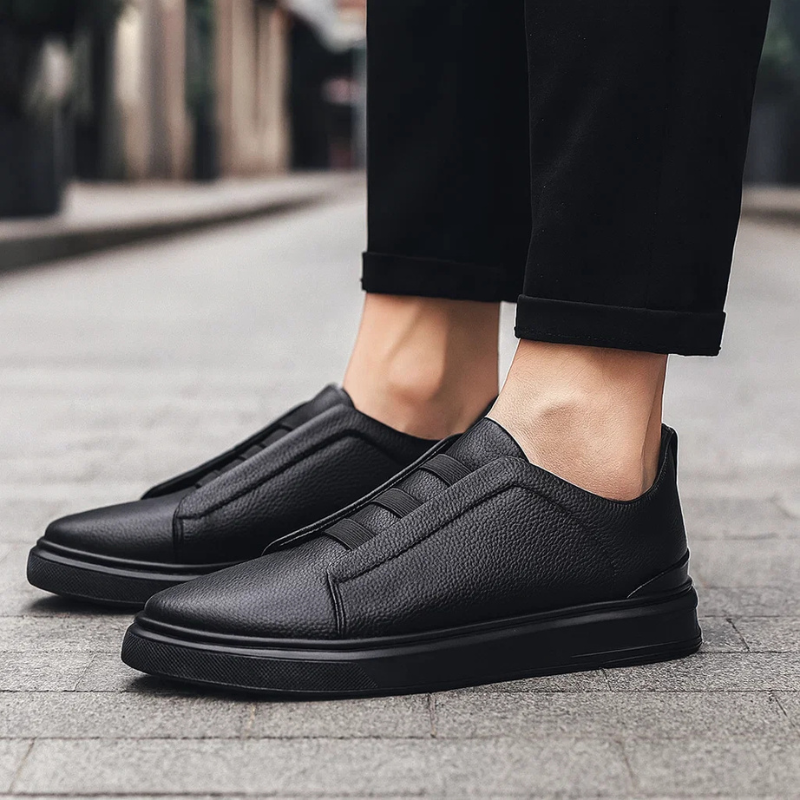 Oliver & Blake Chelsea Genuine Leather Men's Sneakers