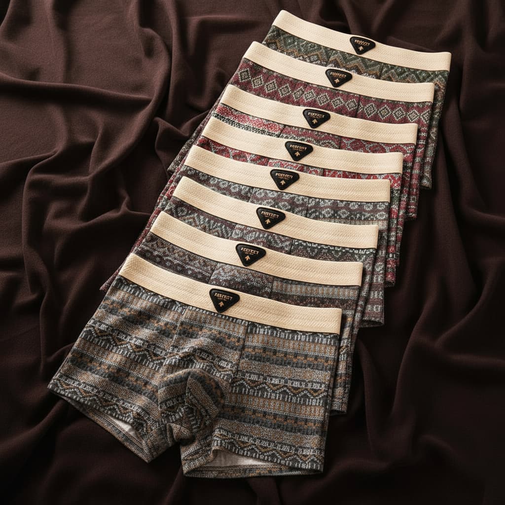 Porter Retro Cotton Men's Boxer Briefs