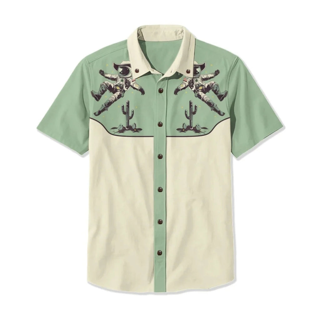 Saint Aurell Nashville Western Men's Shirt