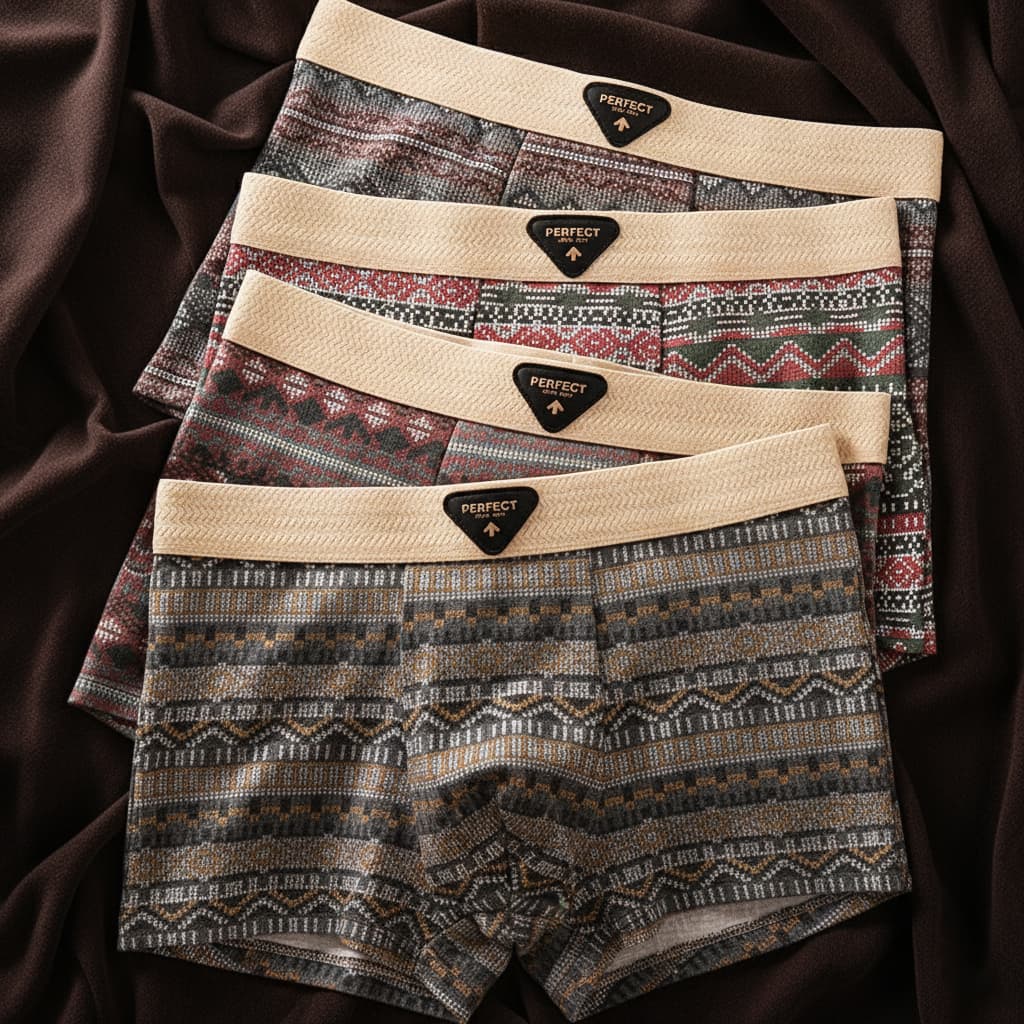 Porter Retro Cotton Men's Boxer Briefs