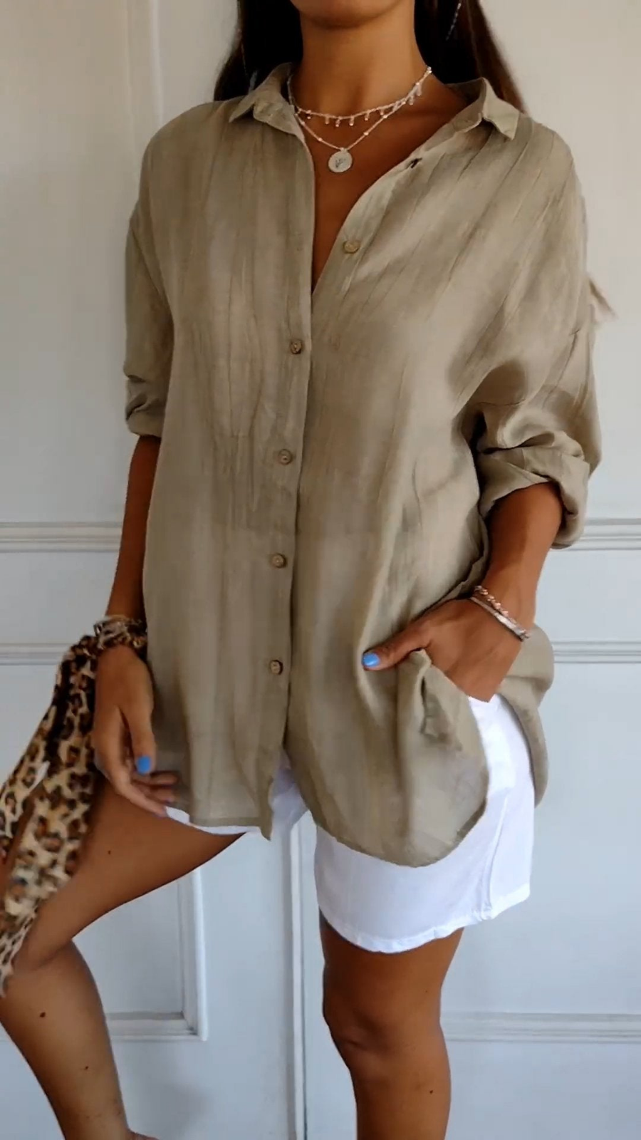 Oliver & Blake Sabine Linen Women's Shirt