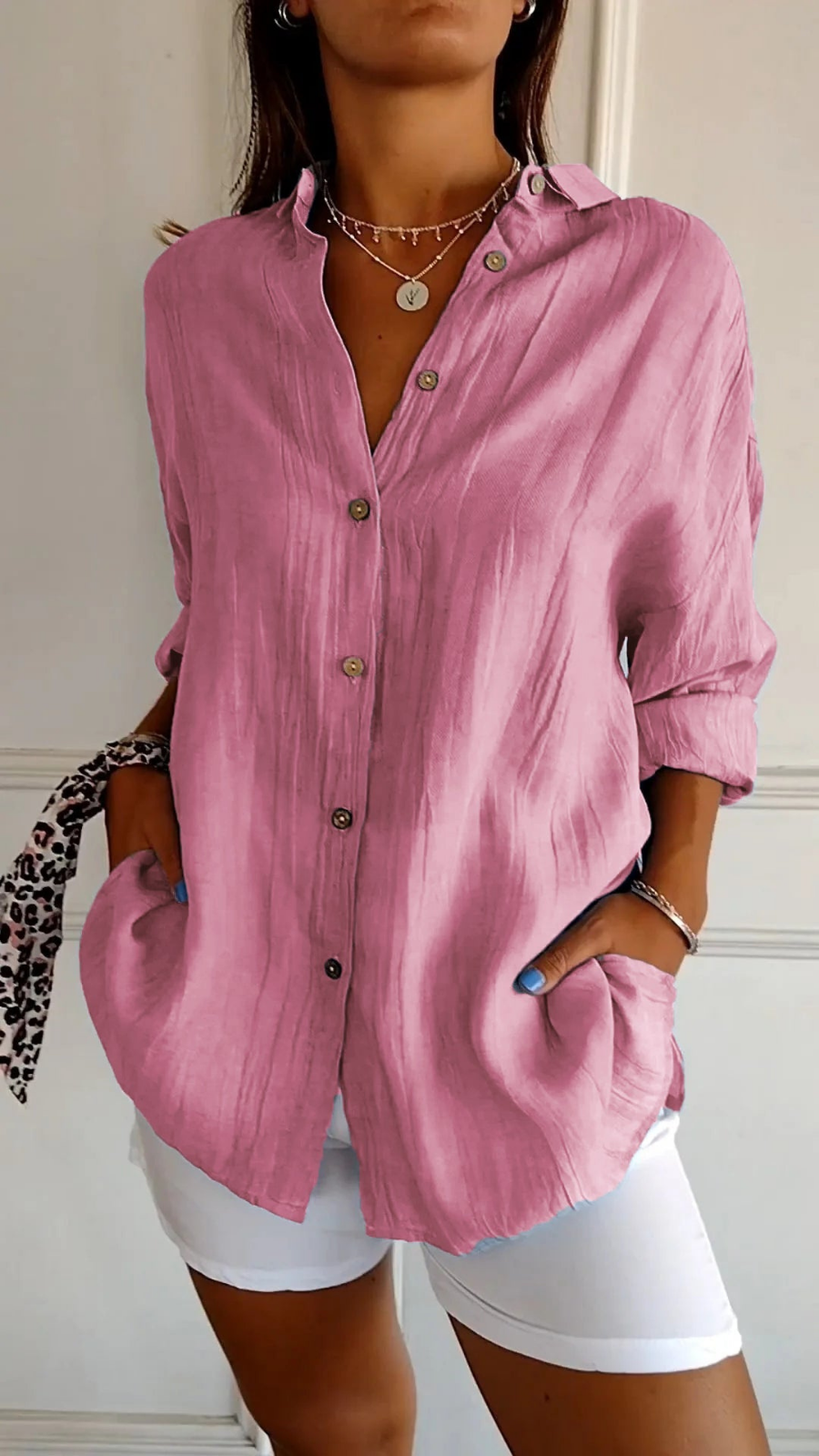 Oliver & Blake Sabine Linen Women's Shirt