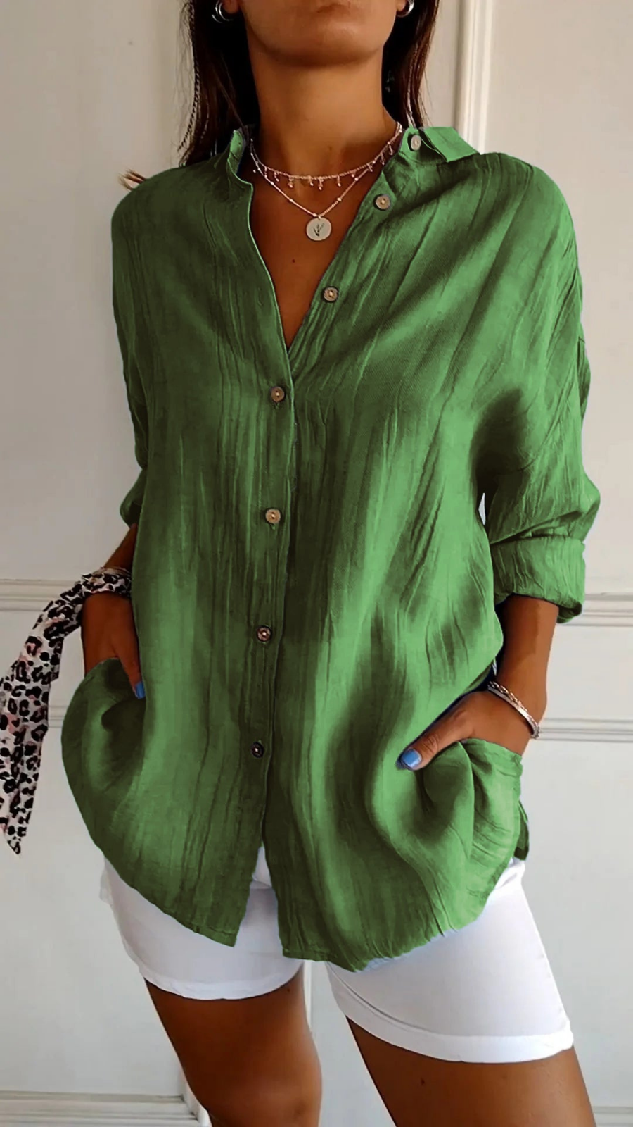 Oliver & Blake Sabine Linen Women's Shirt