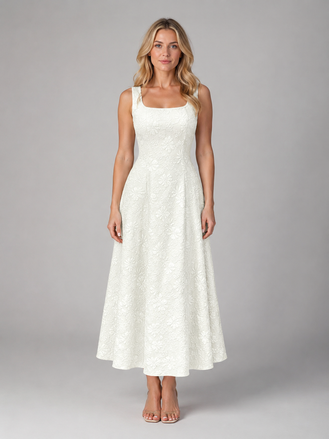 Cosima Jacquard Women's Midi Dress