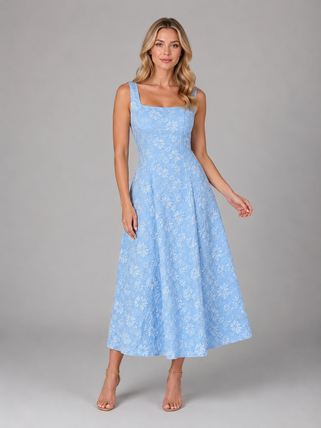 Cosima Jacquard Women's Midi Dress