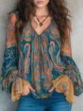 Elegant Flowy Women's Blouse